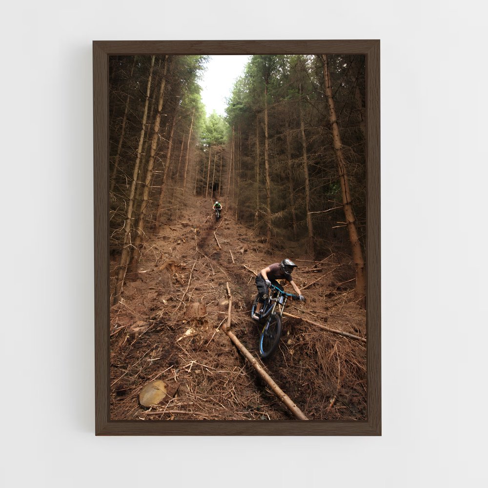 Poster Ride in the Wild – affiche Cyclisme (vue 5)